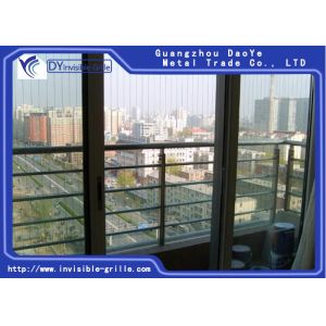 Anti Rust Structure Top Down Balcony Invisible Grilles