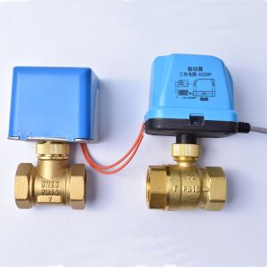 Mini Motorized Ufh Valve Underfloor Heating Thermostatic Mixing Valve