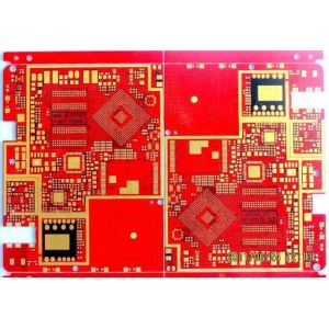 8 Layers HDI Third Order Pcb Rapid Prototyping Prototype Half - Hole Metal