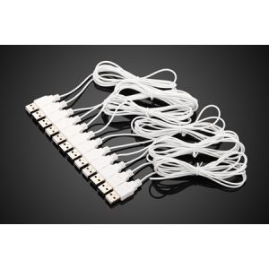 COMER Anti Theft Devices Alarm System Acrylic Display Stands for cellular