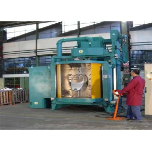 CE Shot Peening Equipment , Dustless Sandblasting Machine With Dust Collecting