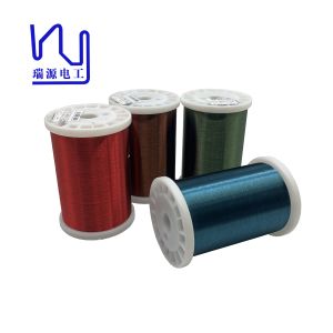 China Multi Color Ultrafine Enameled Copper Wire For Winding Coils on sale