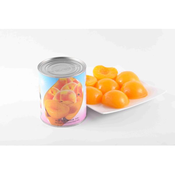 Quality Safe New Season Canned Yellow Peach In Halves / Dice / Slice Without Seed wholesale