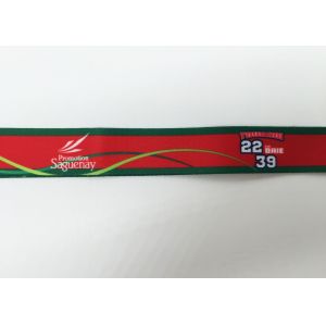 Eco - Friendly Polyester Material Dye Sublimation Lanyards With Metal Hook