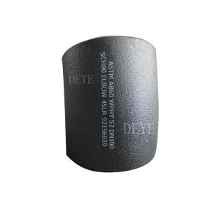 A234 WPB P91 Carbon Steel Pipe Fittings 45deg With ANSI B16.9 STD