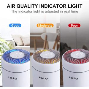 100 M3/H Touch Screen Air Purifier HEPA Sterilization Air Purifier For 20m2 Area