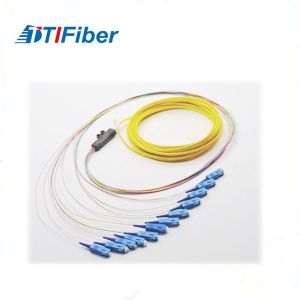 0.9mm SM G652D G657A SC/APC SC/UPC PVC/LSZH 1M/1.5M/3M Fiber Optic Pigtail