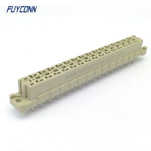 32P 5.08mm DIN41612 Connector Straight PCB Female 2*16P 32Pin Power 41612