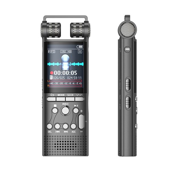 Noise Reduction Telephone/Line-In Recording Digital Voice Recorder with Voice