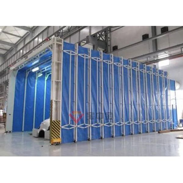 Quality Telescopic Paint Spray Booth For Large Heavy Duty Workpieces Industry Paint Room wholesale
