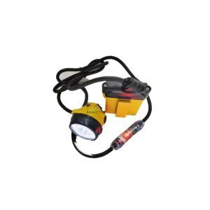 25000lux Led Miner Safety Cap Lamp 10.4Ah Rechargeable SAMSUNG Battery Miner Cap