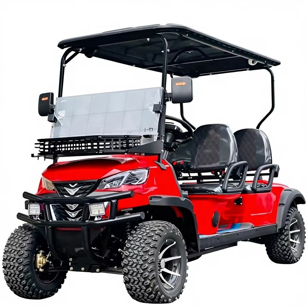 China 4 Seater New Energy Golf Cart with MacPherson Independent Suspension on sale