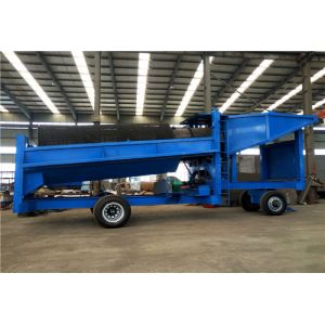 150m3/H,85Kw Power, 9m Length ,Steel,Rotary Movable,Gold Washing Trommel Screen