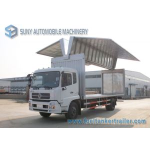 12 T Refrigerator Van Truck Dongfeng Kingrun 4x2 Wing Open Cummine Engine 170 HP