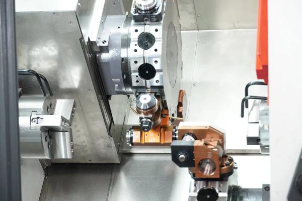 Quality Twin Turrets CNC Horizontal Lathe Machine Dual Spindle Lathe With Y Axis wholesale