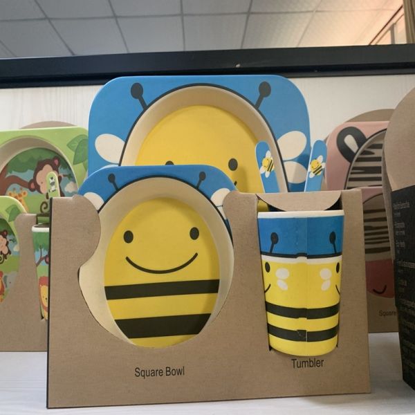 Hotel Grade Melamine Dinner Plates - Rectangular Plates Withstand Temperature