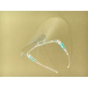 Anti Scratch PET 33x22CM Latex Free Safety Face Shield