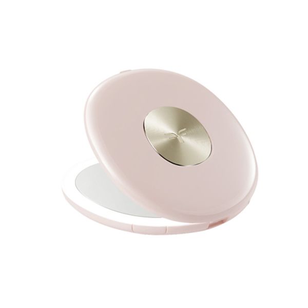 Quality Push Button Pink Blue 600mAh 1W 600K Sublimation Pocket Mirror wholesale