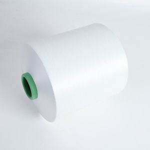Dty White Integrated Recycled Knitting Yarn Elasticity 70D Spandex