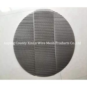 Wedge Wire Wrapped Flat Panel Johnson Screen Mesh for Filtration in Petrochemica