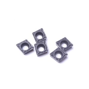 CCMT09T304/08 Indexable Tungsten Carbide Turning Inserts Process The Steel