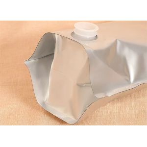 Aluminum Foil Reusable Wine Pouch With Spout /Spigot BOPA PE Materials