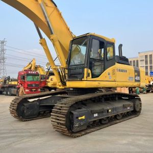 Excellent Condition Komatsu PC400 7 Crawler Excavator With Breaker Hammer Line