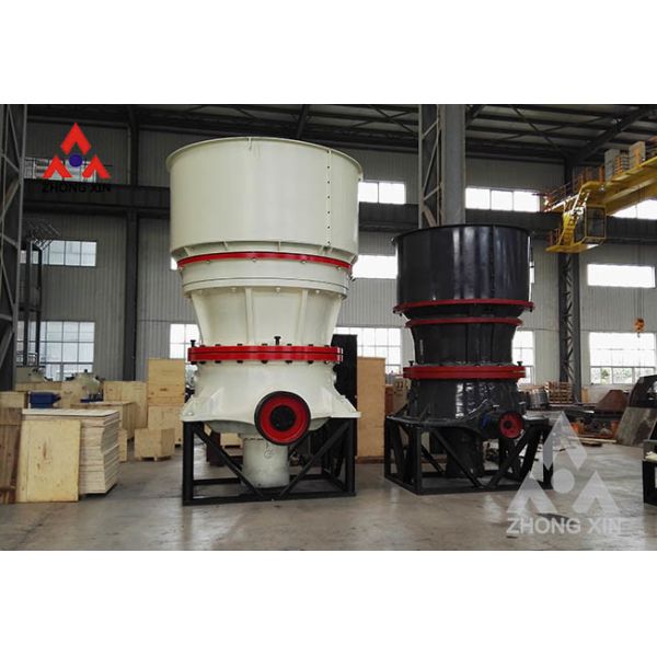 Single cylind Hydraulic cone crusher machine price, gold iron ore mining cone