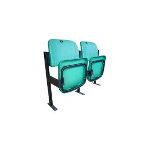 Auto Tip-Up PP Plastic Riser Mounted Foldable Stadium Seats