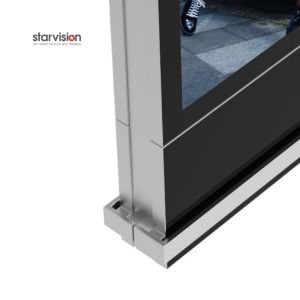 75 inch Digital Signage Media Player 700nits Digital Signage Totem