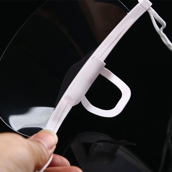 Restaurant Chef Transparent ABS PET Hygienic Face Mask