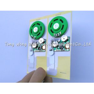 Custom Sound Pull Tag Musical Greeting Card Sound Module for holiday gift