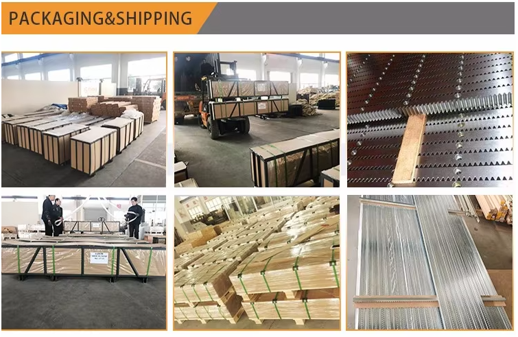 Factory Direct M4 Straight Galvaznied Metal Steel Gear Rack For Automatic Sliding Gate Opener