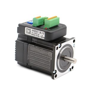 Black Body 1.8deg 5A 3N.M Nema24 Closed Loop Stepper Motor With Integrated