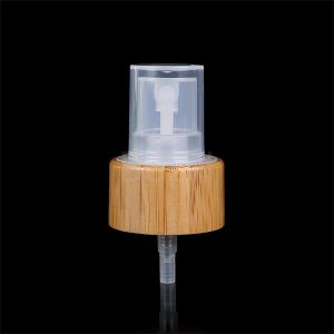 Bamboo Plastic Fine Mist Spray With Half Cover Environment Degradable