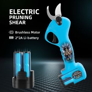 Portable Mini Electric Garden Shears Cordlell Pruning Branches Scissors With