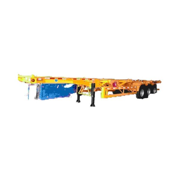 CIMC 3-Axle 50T Load Semi-Trailers for Container Transport Mechanical or Air
