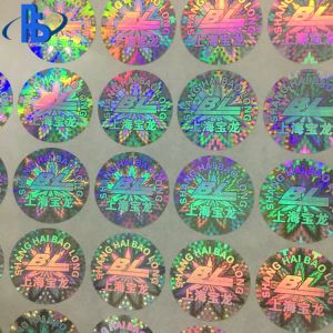 Tamper Proof Holographic Security Labels Acrylic Adhesive For Electronics /