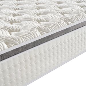 Pillow Top Orthopedic Mattresses Rolled Up Pocket Spring Coil Mattress For Back