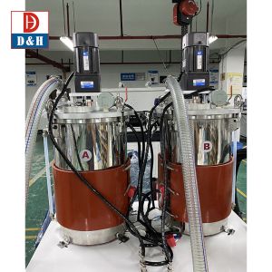 Durable Gear Pump Assurance Static Mixing Valve Potting Machine for Two Part