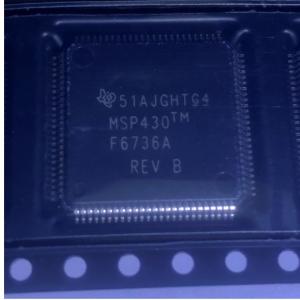 Cheap 16 Bit Texas Instruments MSP430 Microcontroller IC MSP430F6736AIPZR for sale
