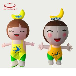 Christmas customized size inflatable mascot costume customized inflatable