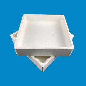 Cheap Alumina Ceramic Crucible For Analyzing And Firing Processes With High Compressive Strength for sale