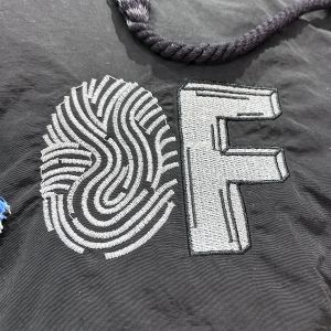 Label Customized Printing Label Men's Outdoor Winter Nylon Jacket With Hidden