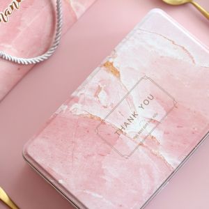 Ultraportable Wedding Printed Tin Boxes Multipurpose Rustproof