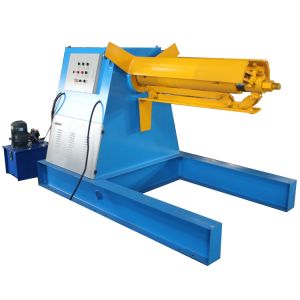 Full-Automatic Decoiler Uncoiler Machine High Speed 5T Hydraulic