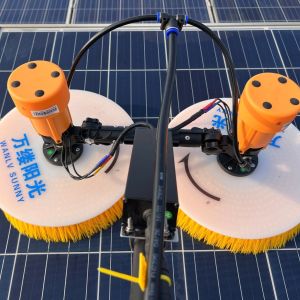 China Semi-automatic Solar Cleaning Tools with 5.5 M Adjustable Handle and Nylon Bristles on sale