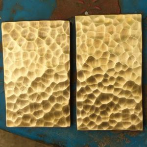 201 304 Hammered Design Stainless Steel Embossed Sheet PVD Gold color Decorative