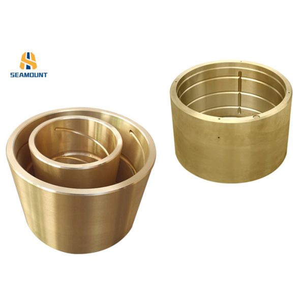 Quality Oilite Lubricating Sintered Bronze Bushing Crusher Parts High Load Capacity wholesale