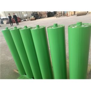 S235JR Long Life Conveyor Carrier Roller For Material Handling Equipments